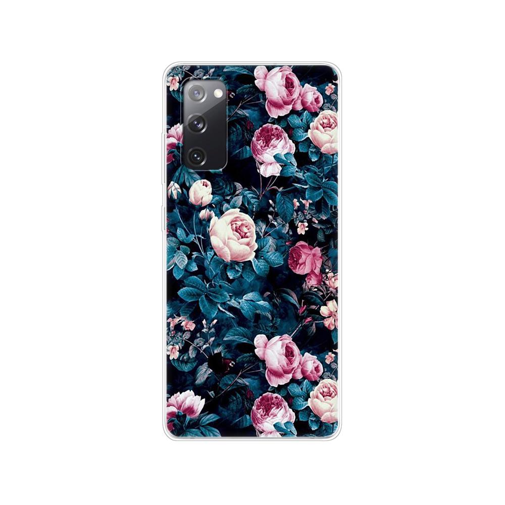 Чехол для Samsung Galaxy S20 FE 6,5 "Мягкий силиконовый чехол из ТПУ на заднюю панель телефона для Samsung S20 fe, бампер GalaxyS20 FE S20FE, принципиально чехол