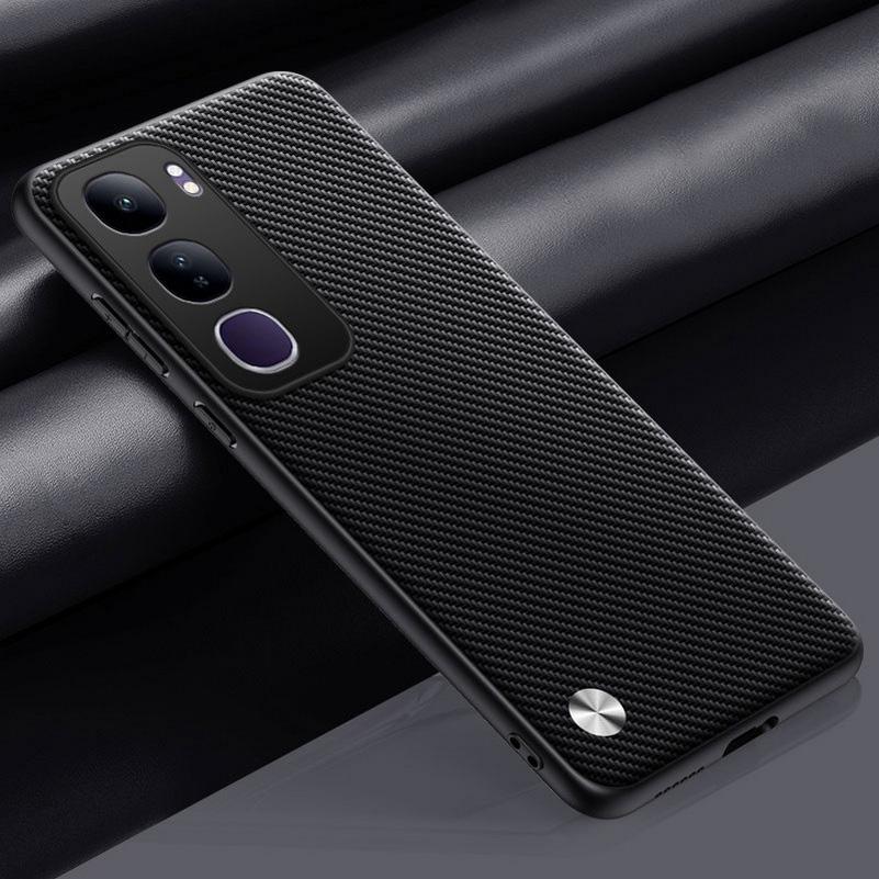 Однотонный кожаный чехол для VIVO Y19S Y300 Pro Y76 Y37 Y28 Y18 Y03 Y17S Y16 Y35 Y21 Y21S Y33S Жесткий защитный чехол для телефона
