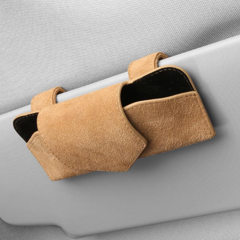 Автомобильный солнцезащитный козырек, коробка для очков, зажим для очков, держатель для билетов, подставка, застежка, чехол для ручек, аксессуары для очков