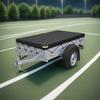 Black UV For Trailer Thick PVC Fabric Trailer Cover Utility Trailer Cover