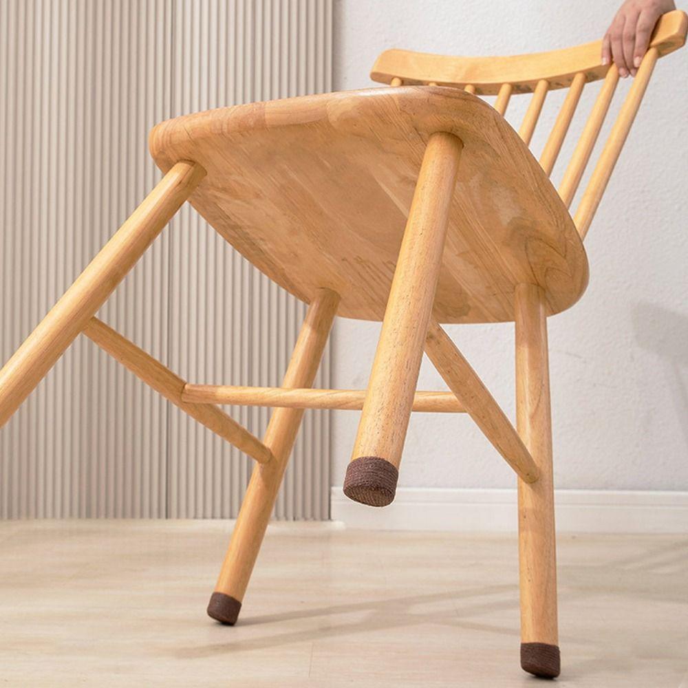 Self-adhesive Table Leg Protection Felt Silent Floor Protective Cover Foot Cover Table Chair Leg