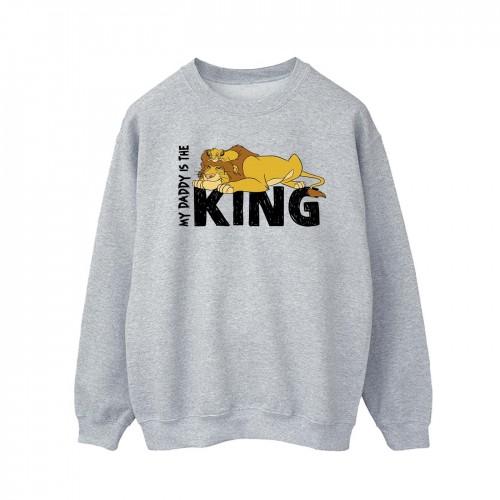 Disney Mens The Lion King Daddy Is King Sweatshirt