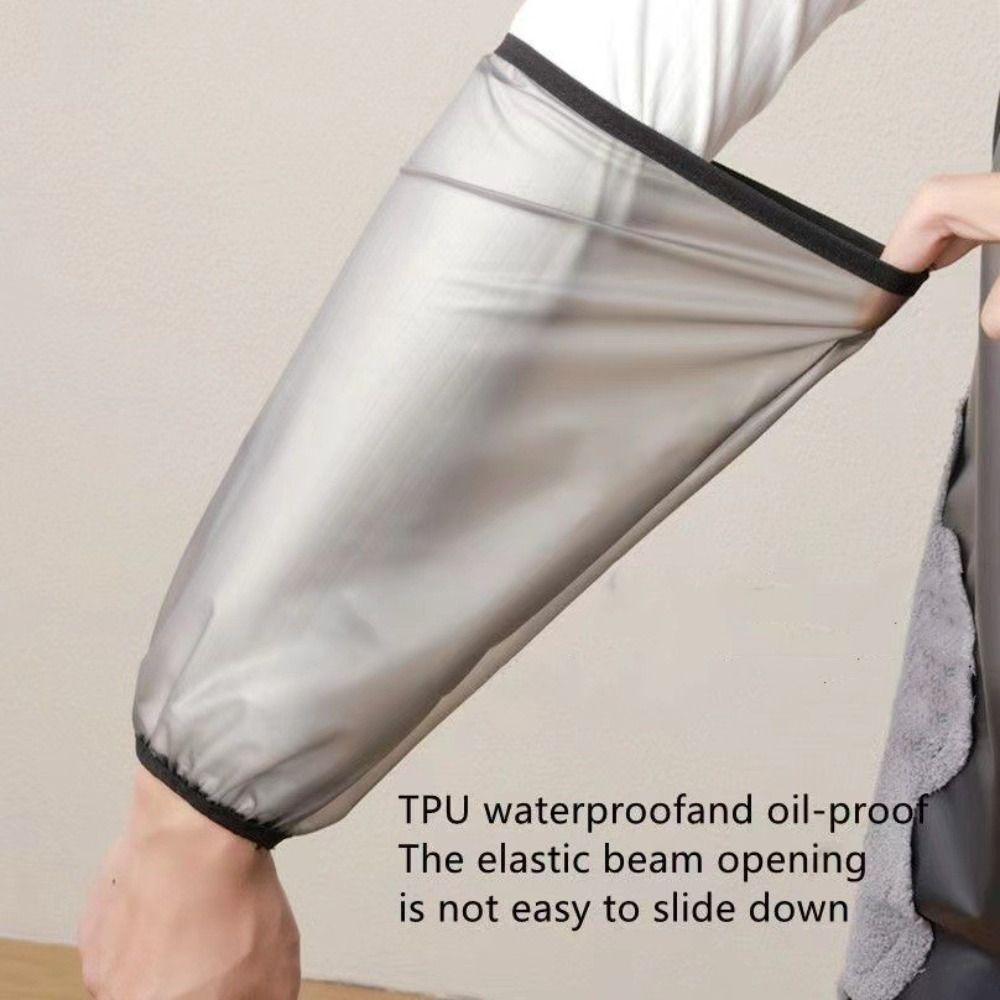 2Pcs Oil-proof Waterproof Oversleeves Anti-Dirty Oil Sleeves Quality Arm Sleeves Home