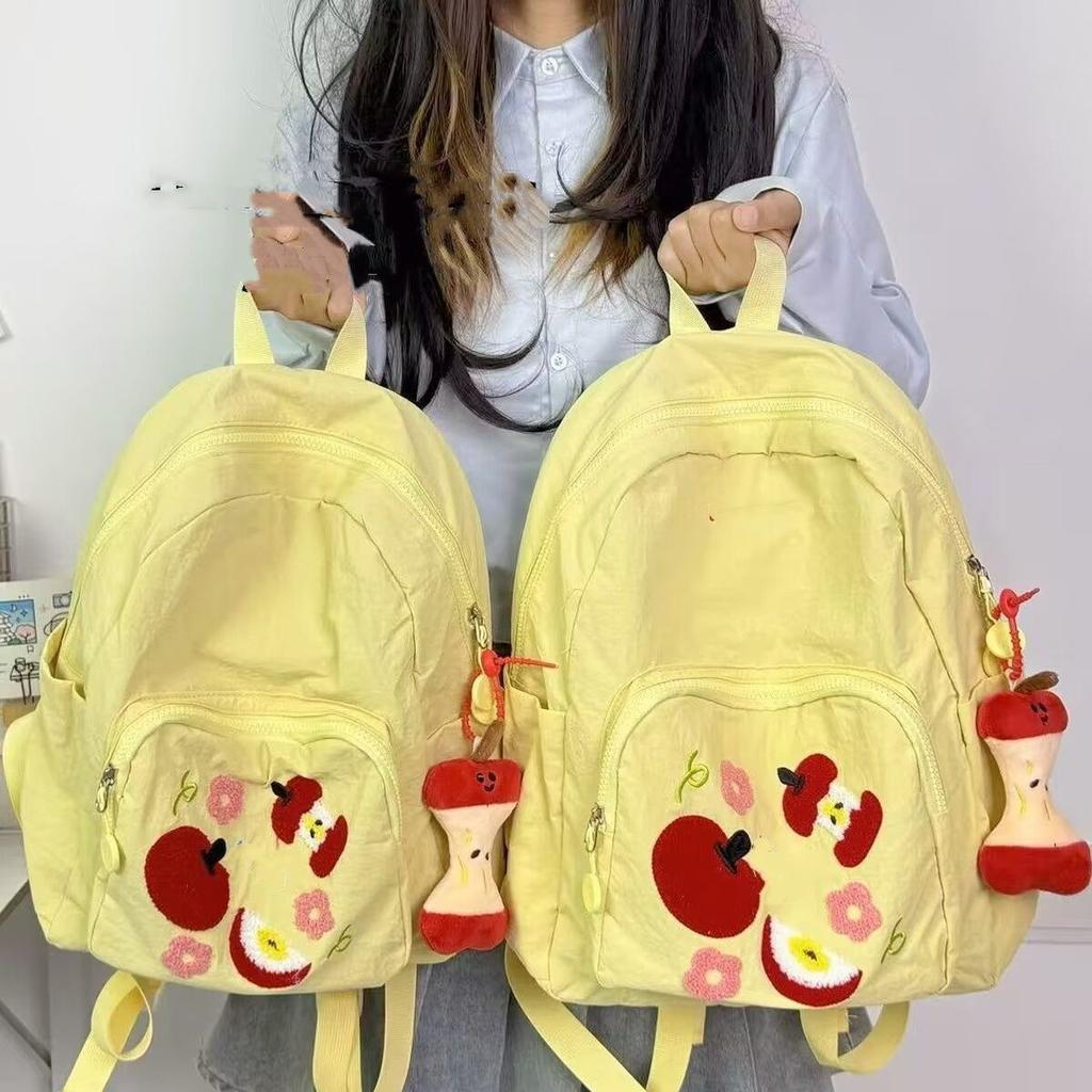 Japanese Cute Cartoon Large Capacity Backpack Kawaii Student Schoolbag Travel Commuting Satchels Woman Bag Kids Backpack
