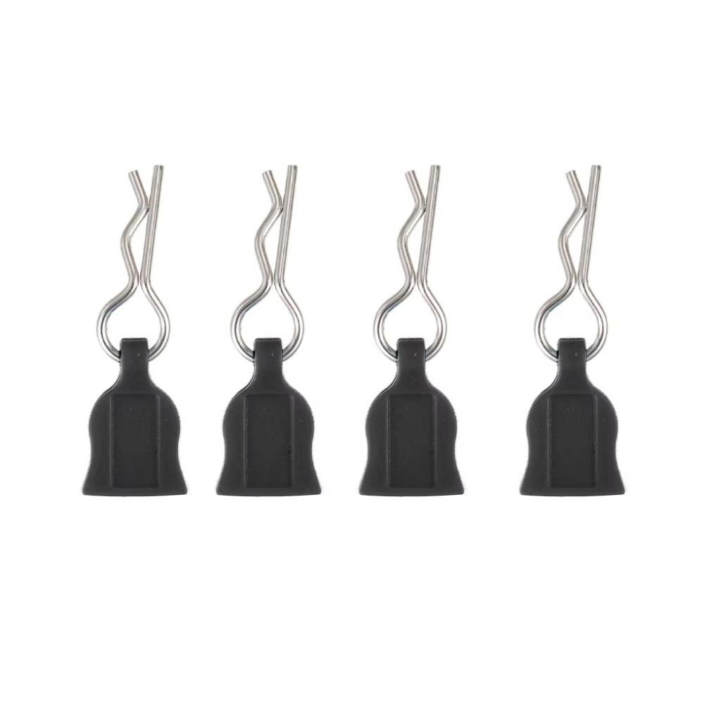 12pcs Pin with Tab Car Body Shell Clip R-type Fixed Clips Pin Durable RC Cars Parts Model Assembly