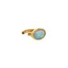 Shertz [Pink/Mint/White] Gemstone Point Earcuff (14k)
