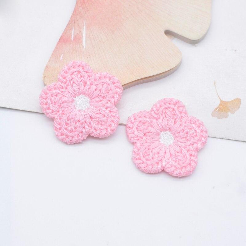 20 шт. 25 мм вышитые прекрасные цветы DIY ремесла нашивки скрапбукинг орнамент аксессуары