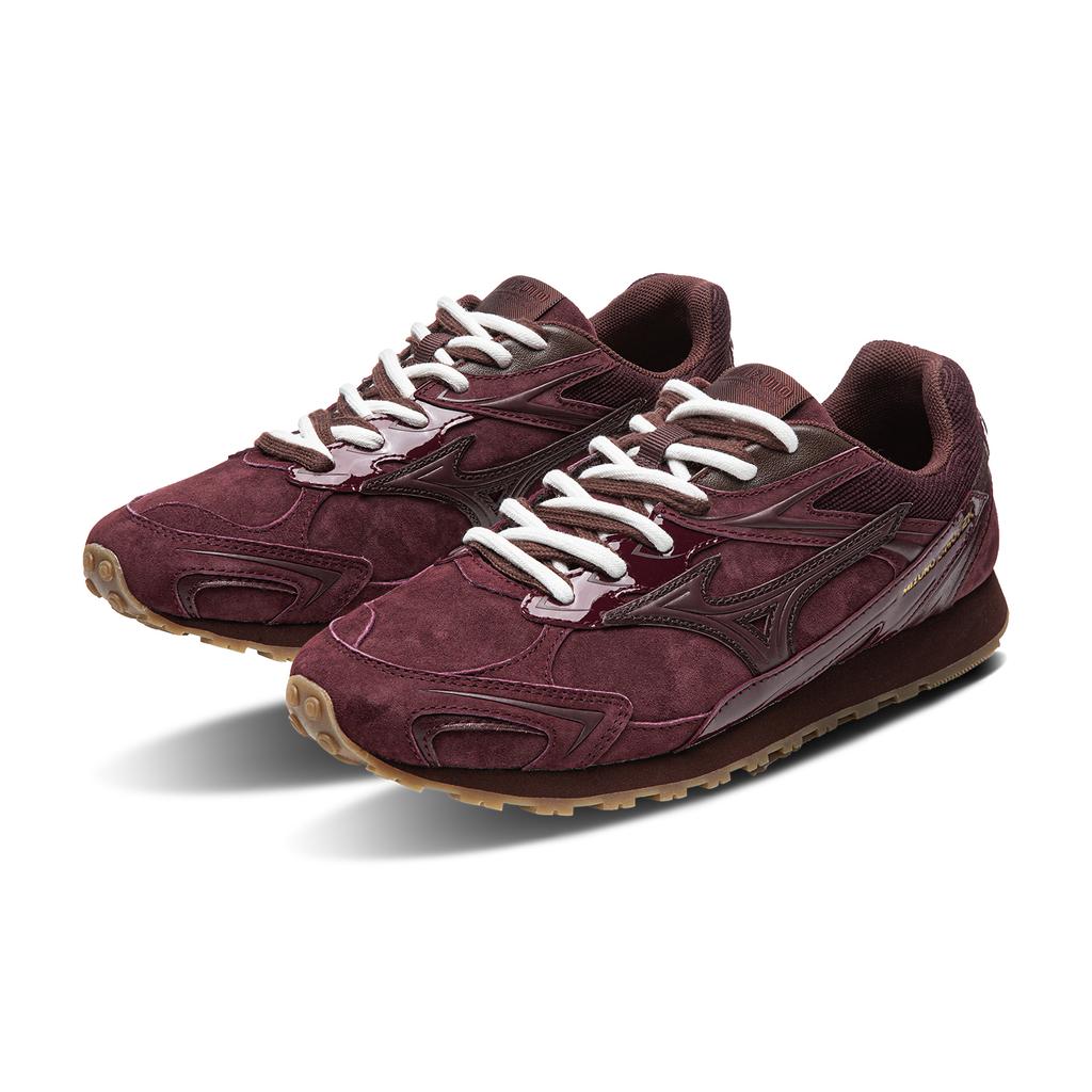 Mizuno LG 60S Низкие Повседневные Кроссовки Женские Бордовый D1GH242114
