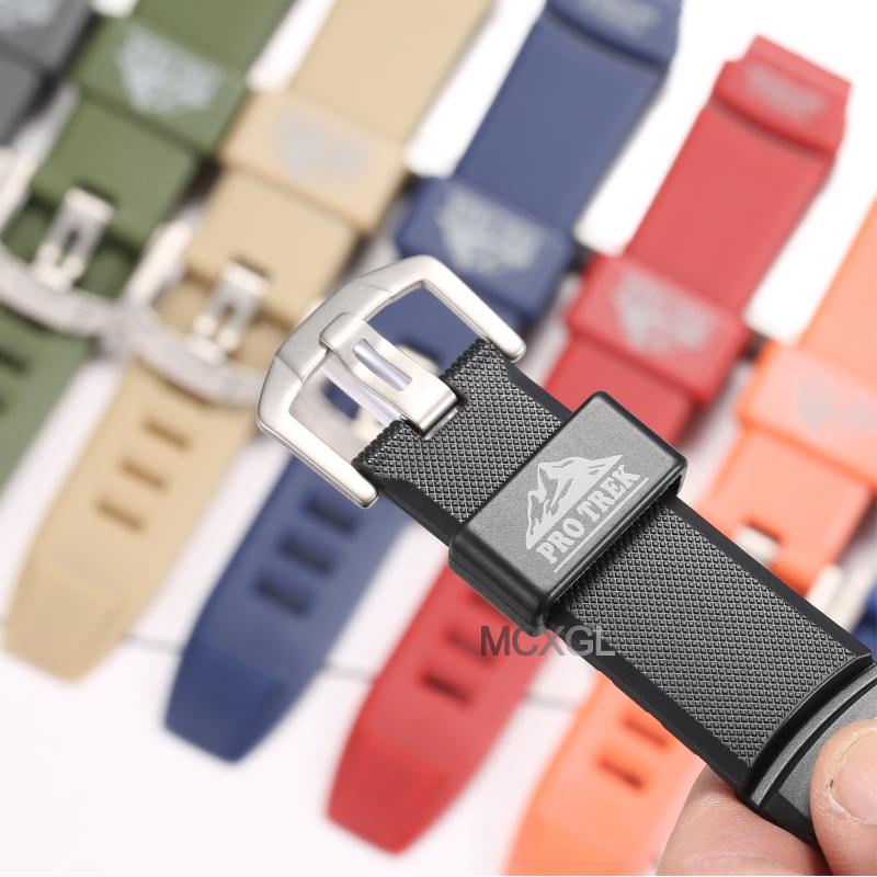 Запасной ремешок PRG-200 Подходит для часов Casio PRG-200 PRG280/550 PRW-3510Y Мужские смоляные спортивные аксессуары для часов