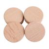 10pcs Unfinished Natural Wood Round Disc Natural Beech Wood Round Slice Blank Wood Pieces  Handwork