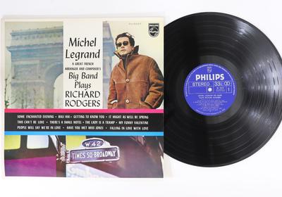 LP Пластинка МИШЕЛЬ ЛЕГРАН Играет Ричарда Роджерса RJ5037 PHILIPS 1972 Япония Джаз