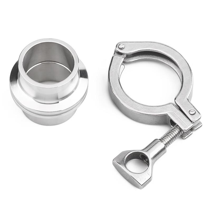 KZRH 304 Stainless Steel Quick-Install Sanitary Clamp Set