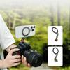 Adjustable Hot Shoe Magnetic Phone Holder for iPhone /Samsung /Xiaomi for MagSafe