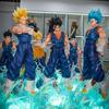 Dragon Ball Новая статуя 40 см Bro JT HB Beget Светящаяся трехголовая скульптура Версия высшего уровня Фигурки Аниме Украшение для витрины Высококачественный подарок