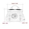 Johnature Women Bag Pu Leather Steampunk Industrial Retro Handbag Large Capacity Hasp Female Shoulder Messenger Bags