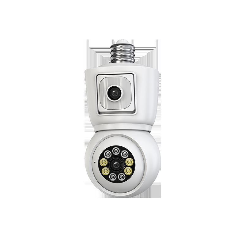 ICSEE HD Wireless Light Bulb Camera 6MP with Dual Light Night Vision and Mobile Remote Control
