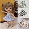 Fashion Dolls Outfits Dresses Handmade Doll Clothes Skirt for 1/11 OB11 Dolls/for 1/12 BJD