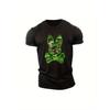 Camouflage Bone Rabbit Fun Men's Short Sleeve T-Shirt New Pattern Camouflage S-3XL