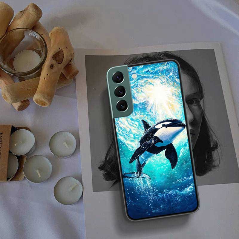 Факты о косатках Чехол для телефона для Samsung Galaxy S22 S25 Ultra S21 S10 Plus S26 Edge S20 S23 S24 FE Чехол Силиконовый Так