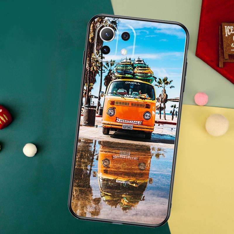 Combi Van Surf Case For Xiaomi 14T 13T 12T 11T Pro 13 14 15 Ultra POCO X6 Pro X3 X5 F5 F6 M6 X7 Pro Cover