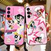 Чехол P-Powerpuff Girls для Realme C11 C15 C20 C21 C21Y C30 C30S C33 C35 C55 C53 C63 C65 GT NEO 2 NARZO 50 X50 Чехол Funda