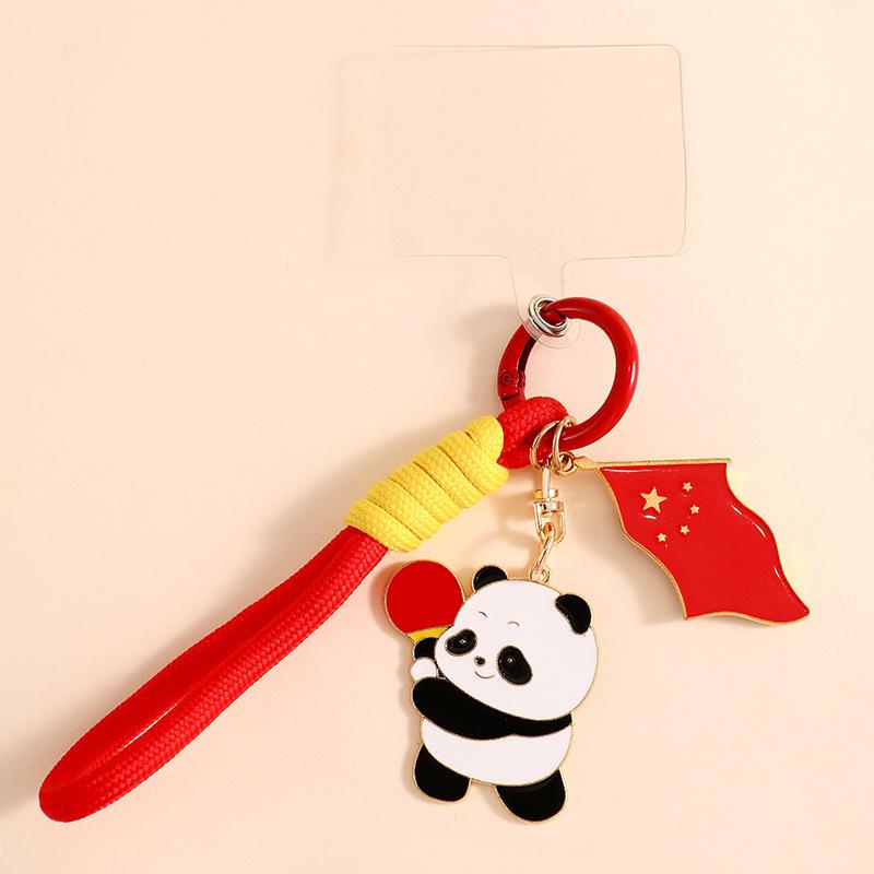Модный брелок в виде панды: Милая подвеска в китайском стиле и креативное украшение для пары