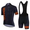 Team Edition Bicycle Cycling Suit Short Sleeve Set Mountain Bike Road Bike  Quick Dry Cycling Equipment  Summer Breathable Cycling Suit Set