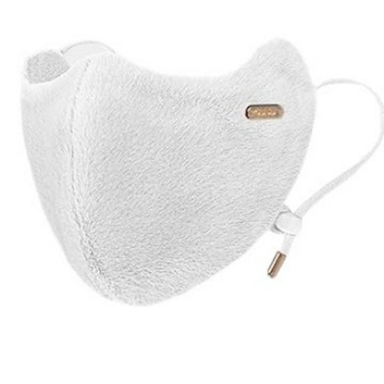 3D Windproof Plush Face Mask: Women's Fall/Winter 2025 - Eye Corner Protection, Warmth & Slimming Effect