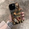 Ретро Чехол для телефона с коллажем "Любовь и Цветы" для Samsung S24 S25 Plus S23 FE S22 Ultra A06 A16 A26 A36 A56 A35 A55 A54 Матовый Чехол