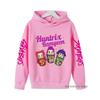 Новая K-pop футболка Demon Hunter Cute Girl для детей, толстовка с капюшоном для осени-зимы, повседневная одежда с мультяшным принтом