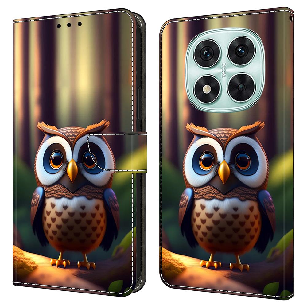 Кожаный чехол с рисунком для Xiaomi Redmi Note 14 Pro+ 5G, кошелек-подставка, откидная крышка для телефона