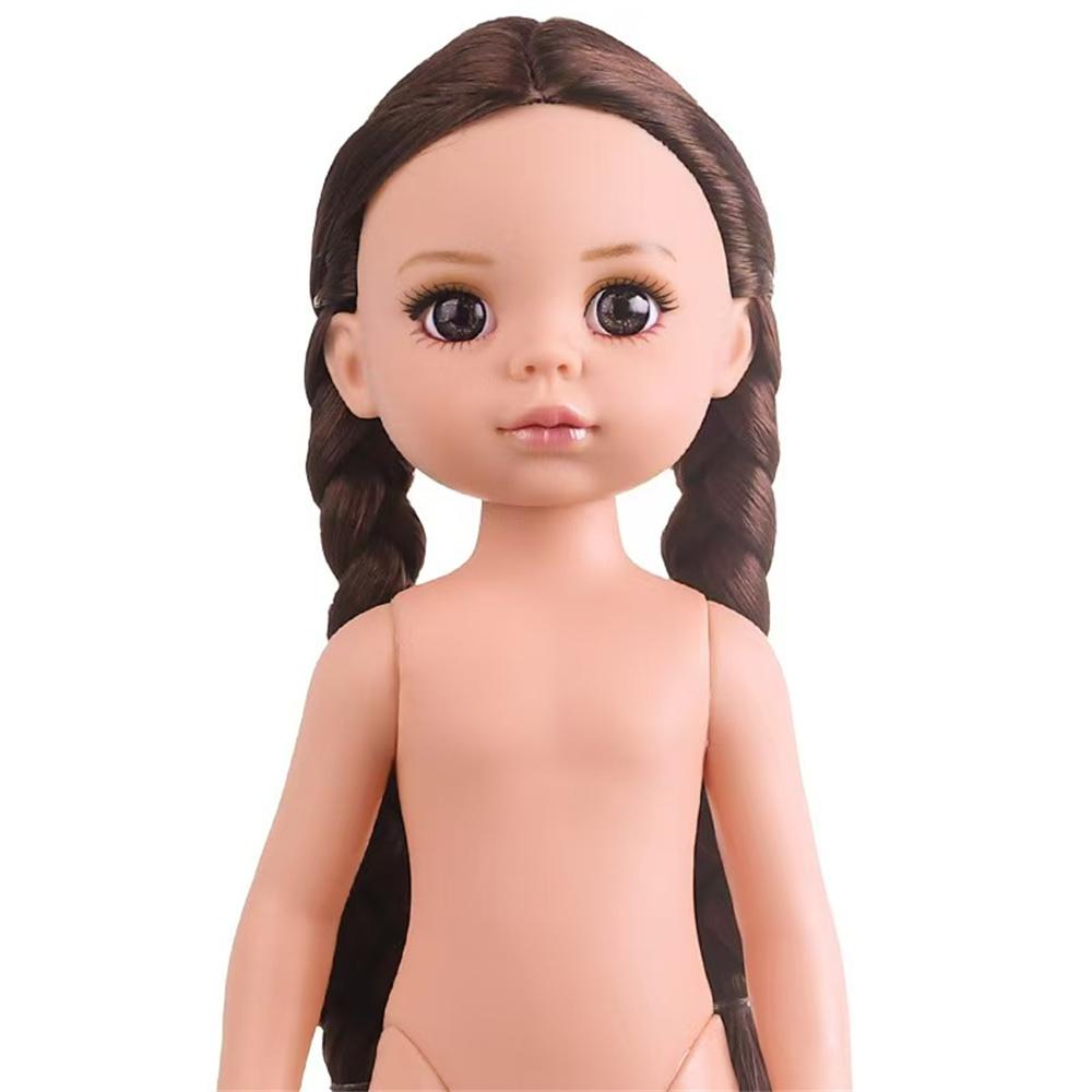 Новая кукла BJD для девочки, 12 дюймов, с карими глазами, голубыми глазами, каштановыми волосами, светлыми волосами, черными волосами, 3 цвета волос на выбор