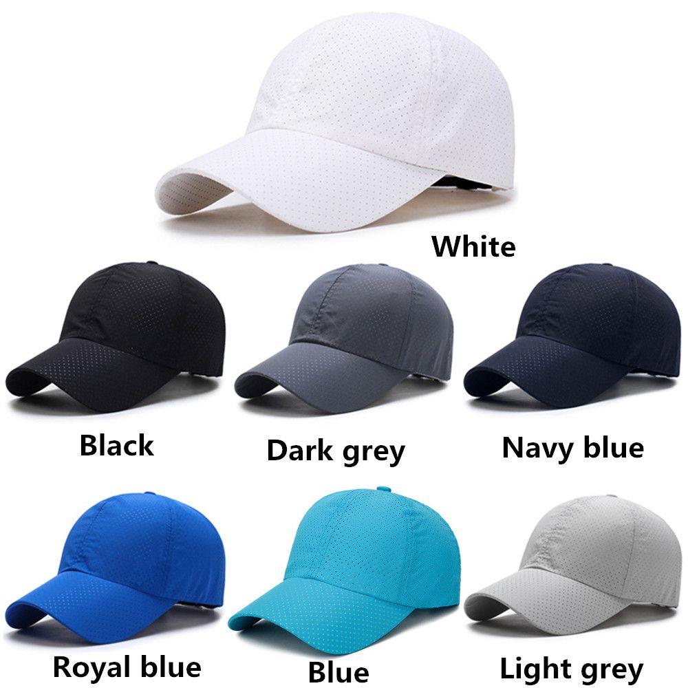 Fashion Hiking Camping Quick Dry Sun Hat Baseball Cap Breathable Golf Tennis Cap