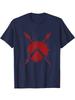 Shield and Spear  Sparta symbol TShirt New 100 Cotton Short Sleeve ONeck Tshirt Casual Mens Top