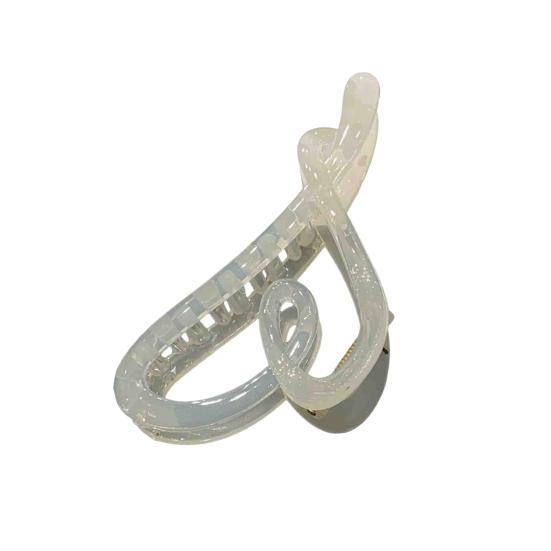 Женская заколка для волос Полый дизайн в форме сердца Нескользящая Прочный захват Заколки для волос Задняя часть головы Зажимы для волос для душа День Святого Валентина Аксессуары для волос