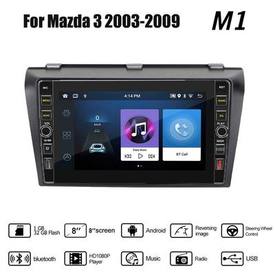 8 дюймов для Mazda 3 2003-2009 с кнопкой Android автомобильный радиоприемник мультимедийный плеер навигация стерео GPS 2 Din 1 + 32 ГБ