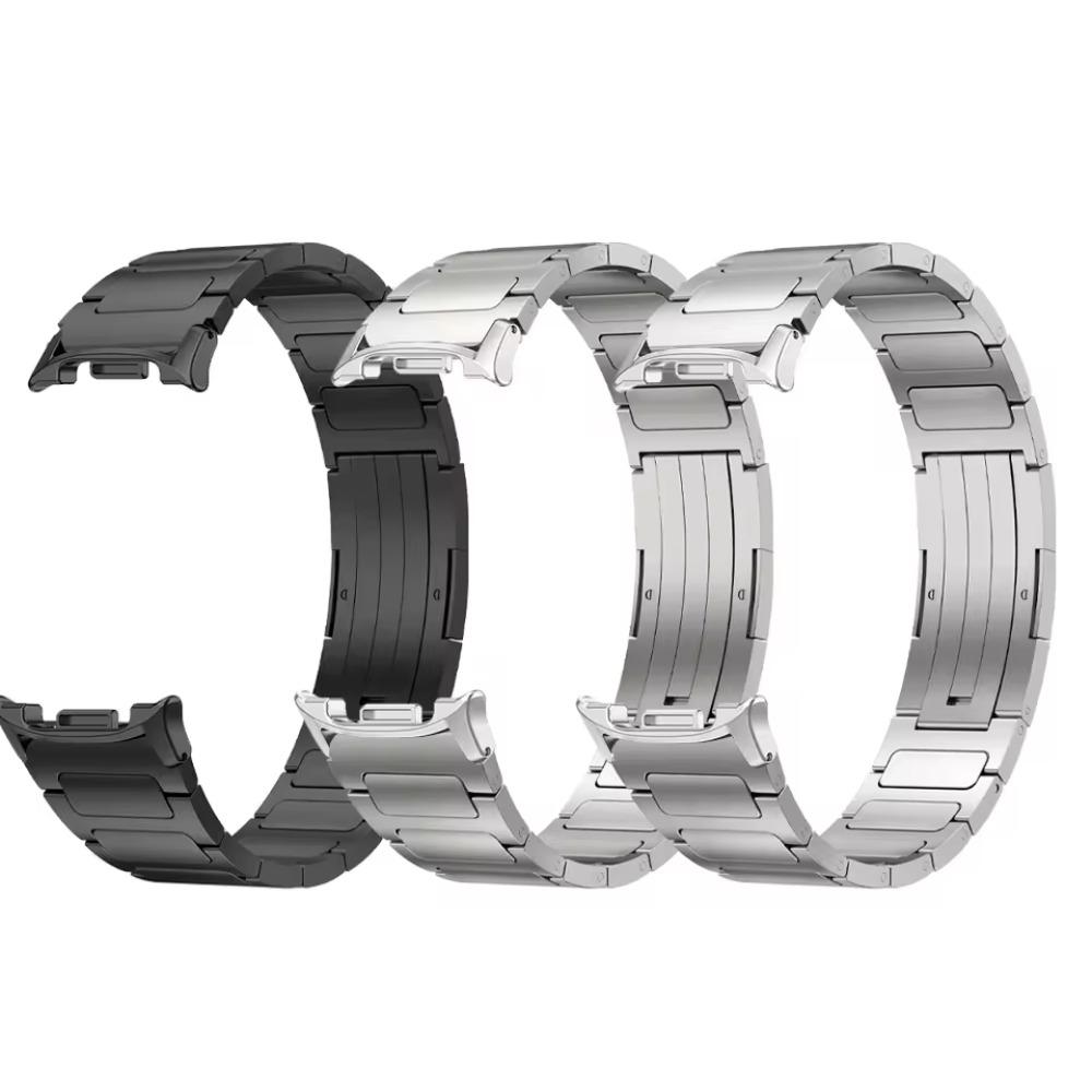 Ремешок ONETitanium alloy для Samsung Galaxy Watch 8 44mm 40mm/8 Ultra 2025 47mm Металлический браслет для Galaxy Watch 8 Classic 46mm BandMN