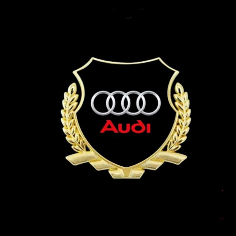 Для Audi 8L Автомобильные световые проекторы в двери для Audi A1 A3 8P 8V A4 A5 A6 A7 A8 Q3 Q5 Q7 Q8 Sline TT Проектор логотипа Лампа призрачной тени Аксессуары