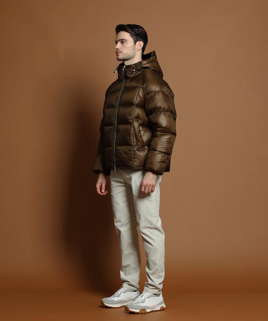 Panicale Green Lightweight Duck Down Padded Jacket