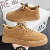 British Style Board Shoes Men's New Spring and Autumn Retro Low-top Shoes Sports and Leisure Shoes Trendy Solid Color Shoes Men