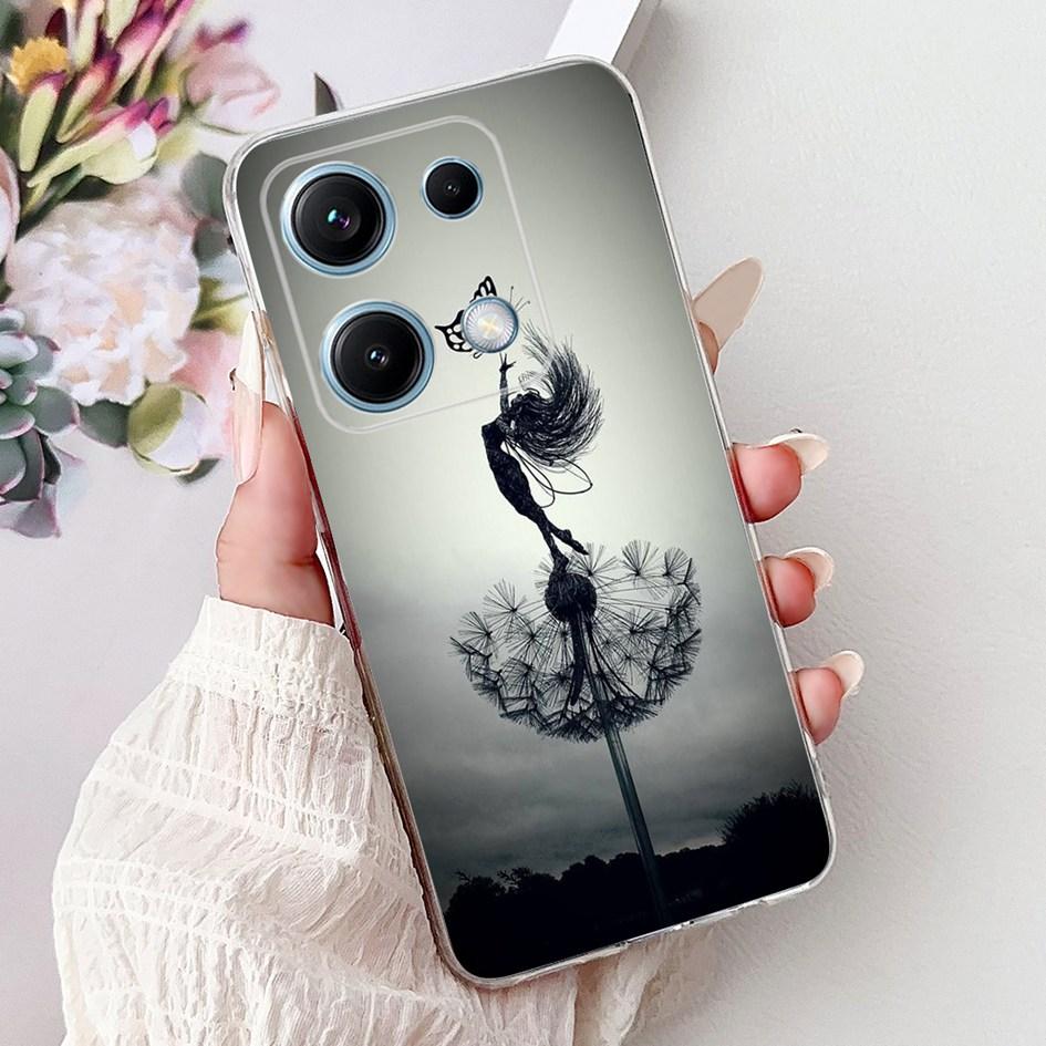 New Case For Xiaomi Redmi Note 14S Cover 2025 Popular Cartoon Astronaut Soft Silicone Clear Cover For Redmi Note14s 4G Shell New