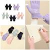 Winter Warm Stretchy Mittens Adult Knitted Touchable Screen Full Finger Gloves Knit Gloves for Cold Weather Cycling