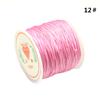SHANGSHU 1 Roll 45mx0.88mm Nylon Cord Thread Chinese Knot Macrame Bracelet Braided Cord