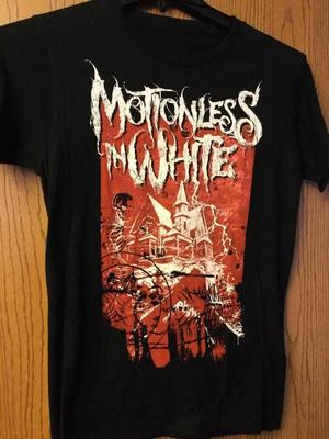 Футболка группы House Motionless in White Классическая черная Унисекс S-5XL 1H0728 Унисекс Футболка