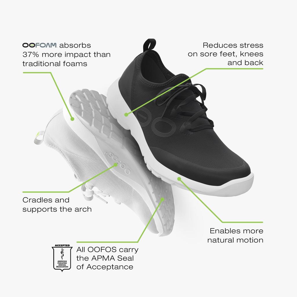 Спортивные сандалии OOmg Sport Lace см [Woofos] женские женские белые/черные 24.0