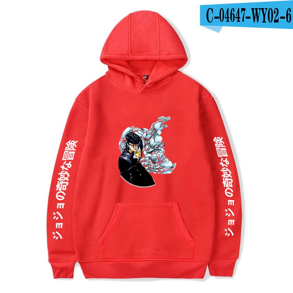 Cartoon Novelty Beautiful Cute JoJo's Bizarre Adventure print Hoodies Sweatshirts Men/Women Sweatshirt Fashion Casual Pullovers
