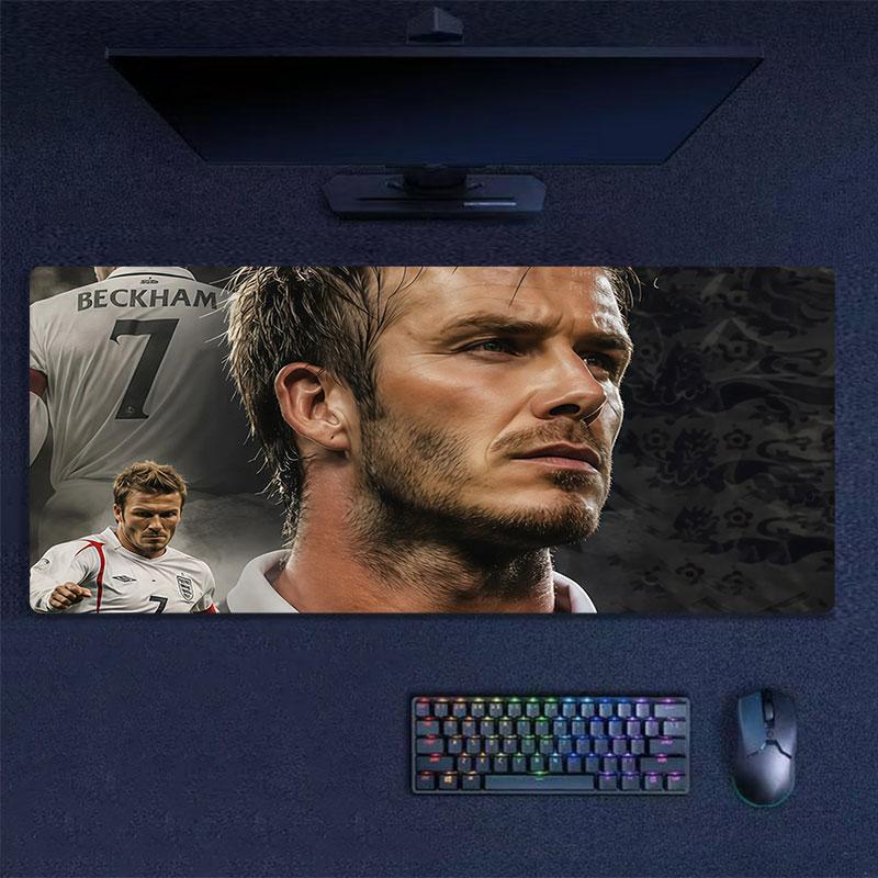 Becks Mouse Pad, Large Gaming Desk Mat, Non-slip XXL Mousepad for Laptop & Tablet, Mini PC Playmat with Stitched Edges