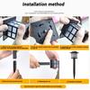 2Pcs Solar Path Lights Outdoor Solar Walkway Lights Waterproof Garden Light Decorative for Yard Landscape Driveway Warm White
