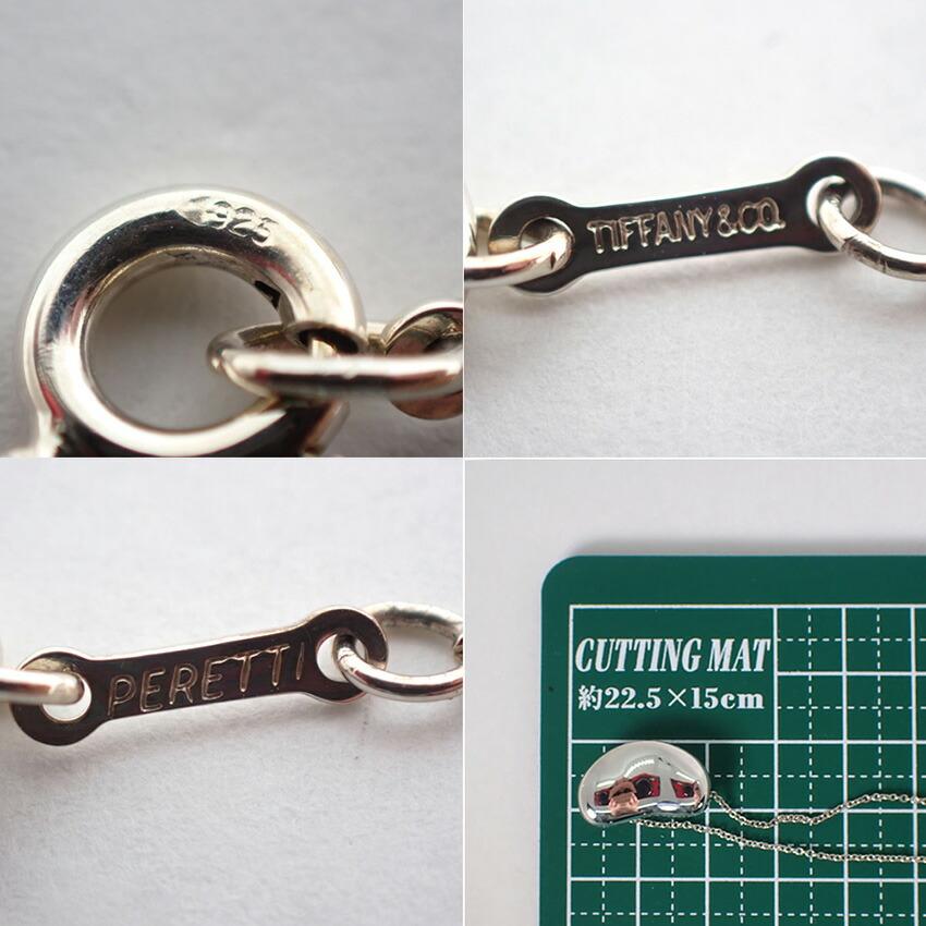 [Б/у] TIFFANY/Tiffany 925 кулон в виде боба/ожерелье/g454-88