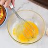 12-Inch Stainless Steel Egg Whisk Anti-slip Rubber Handle Handheld Manual Egg Mixer Stirrer Beater Kitchen Baking Cooking Tool